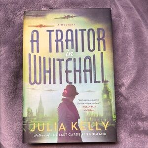 A Traitor in Whitehall by - Green and Yellow Cover
